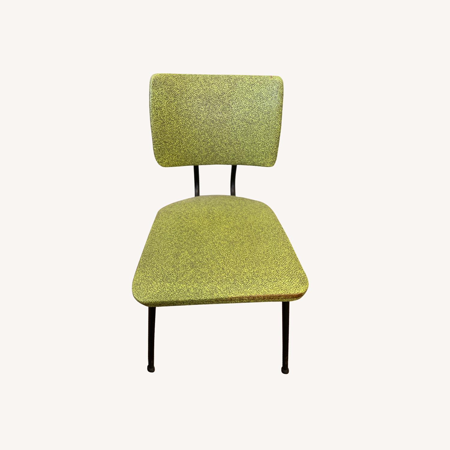 Three 1960s Vinyl Dinette Chairs - image-0