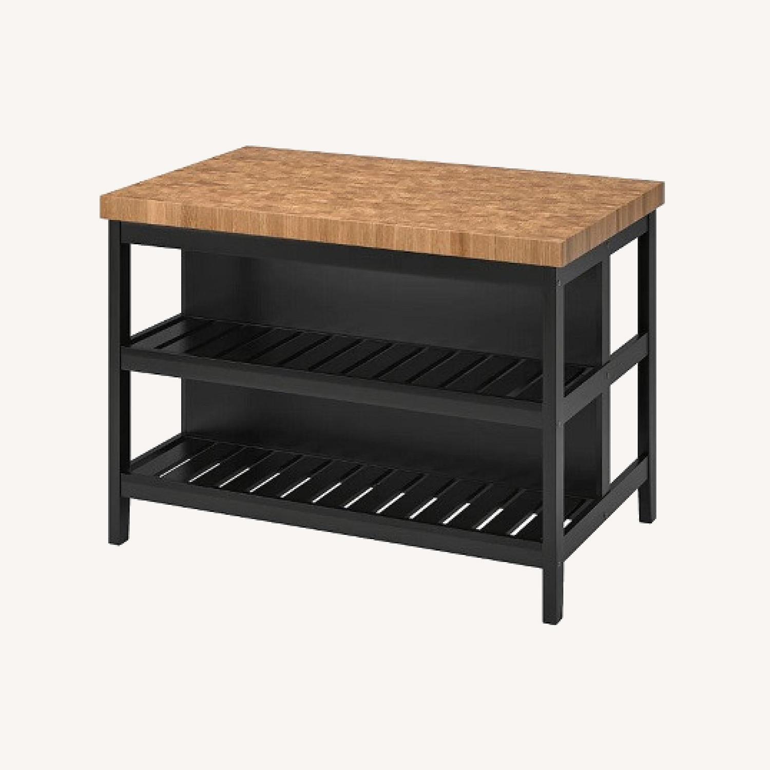 VADHOLMA / IKEA テーブル　お値引きしました！ IKEA Vadholma Kitchen Island - AptDeco