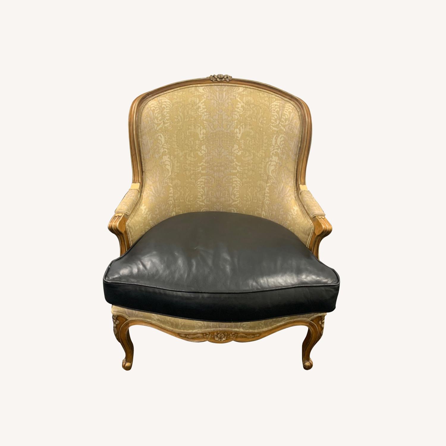 Century Parisian Gold Black Chair - image-0