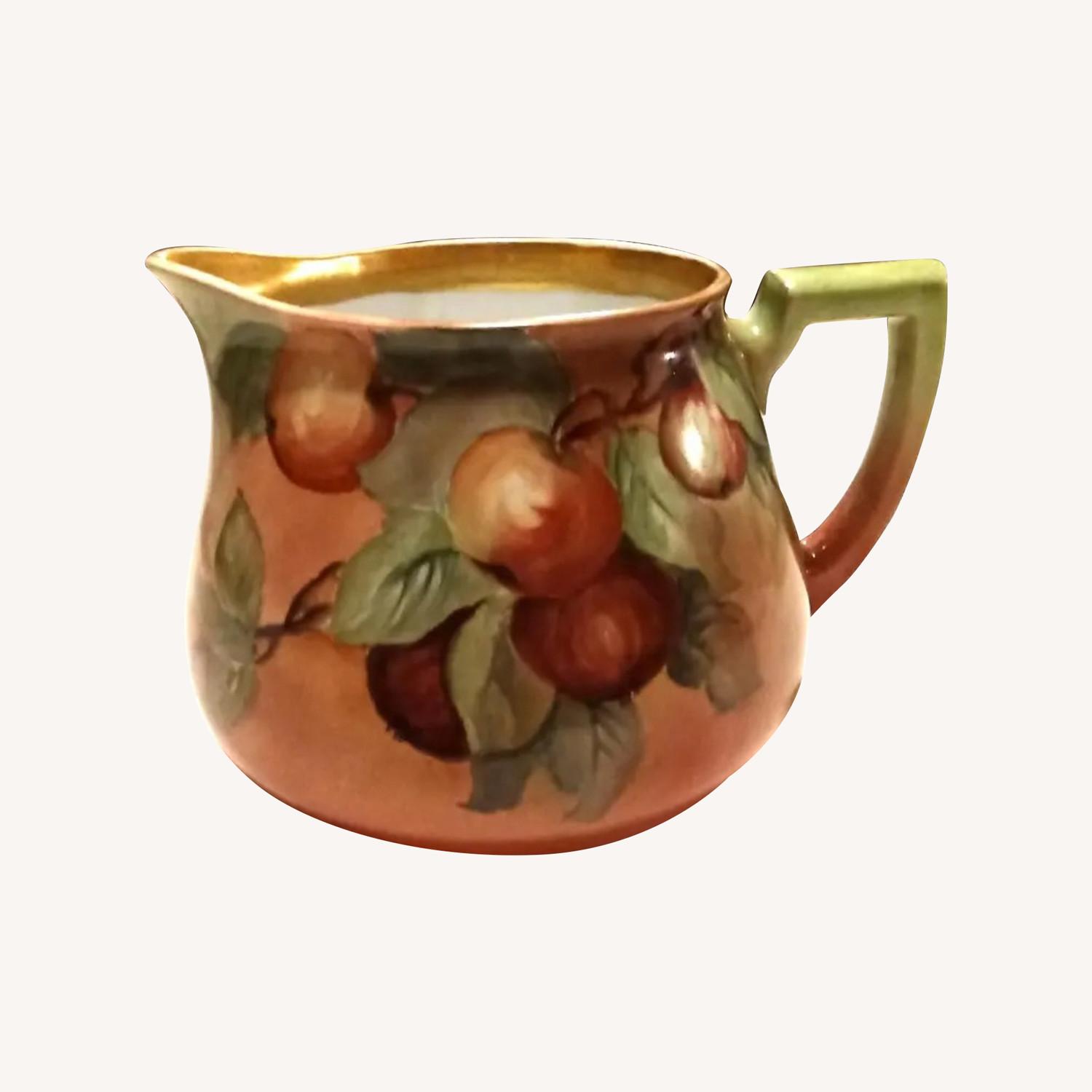 Bavarian Hand Painted Cider Lemonade Pitcher - image-3