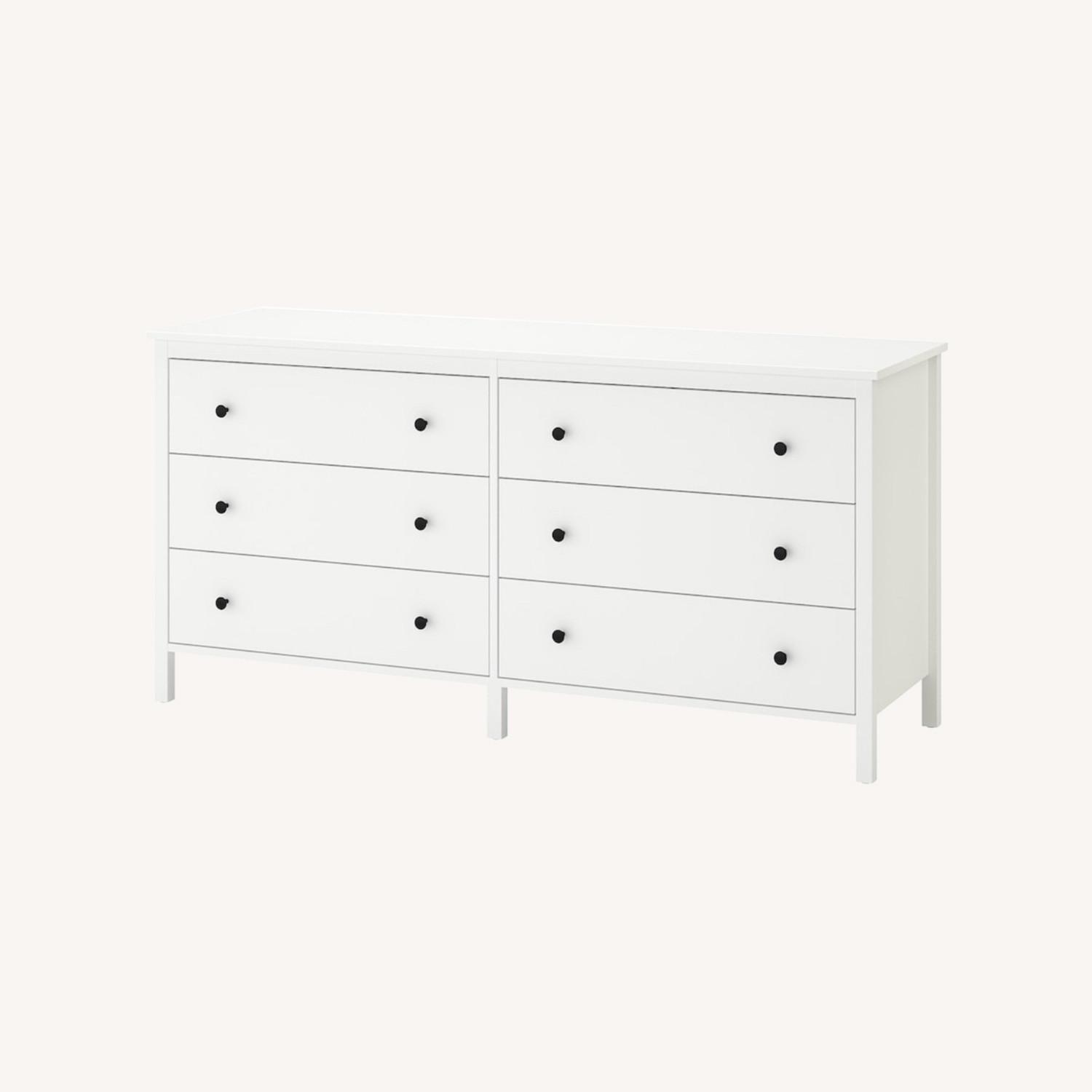IKEA White 6 Drawer Chest - image-0