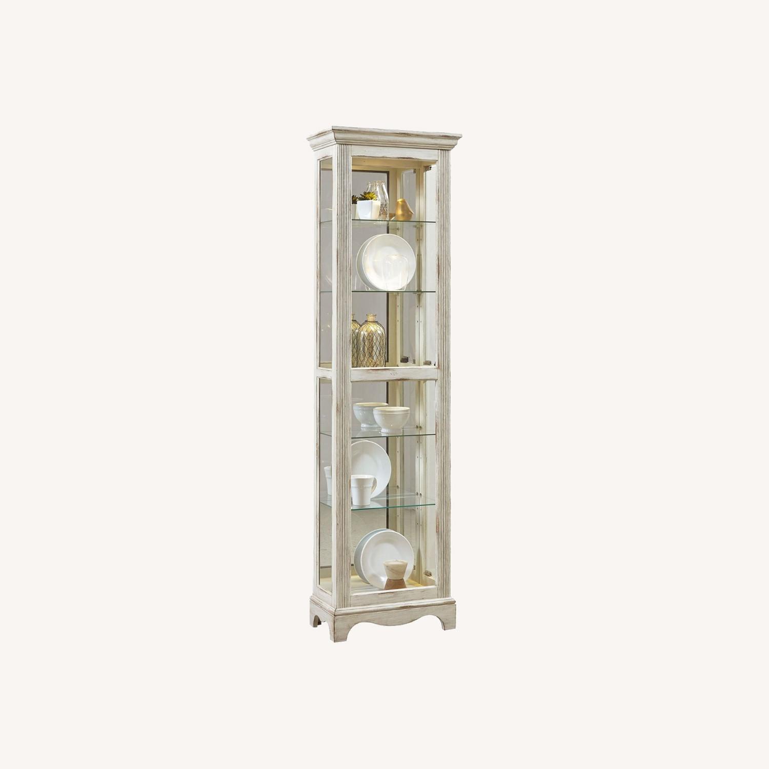 Pottery Barn Echo Curio Cabinet - image-0