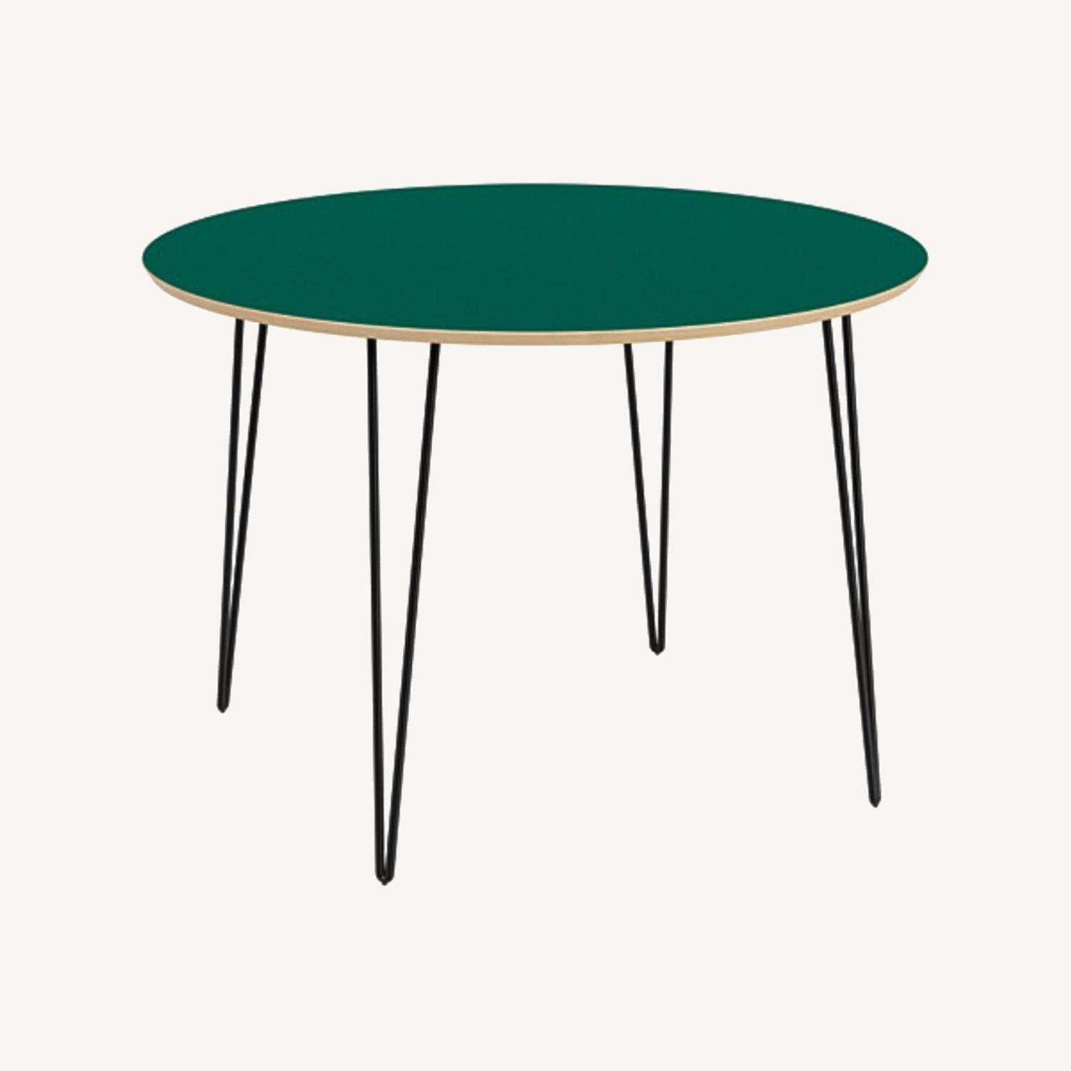 Inside Weather Round Custom Via Dining Table - image-0