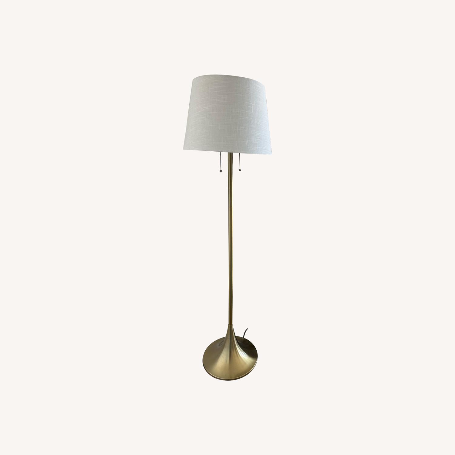 AllModern Gold Floor Lamp - image-0