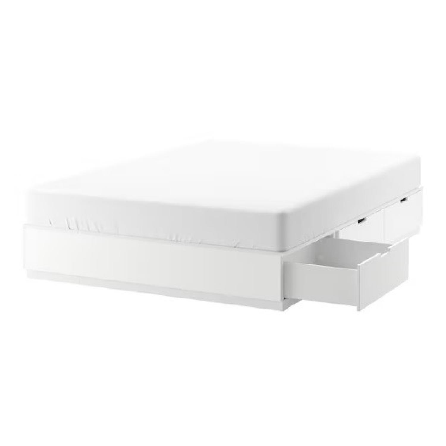 IKEA NORDLI Queen Bed with storage - image-4
