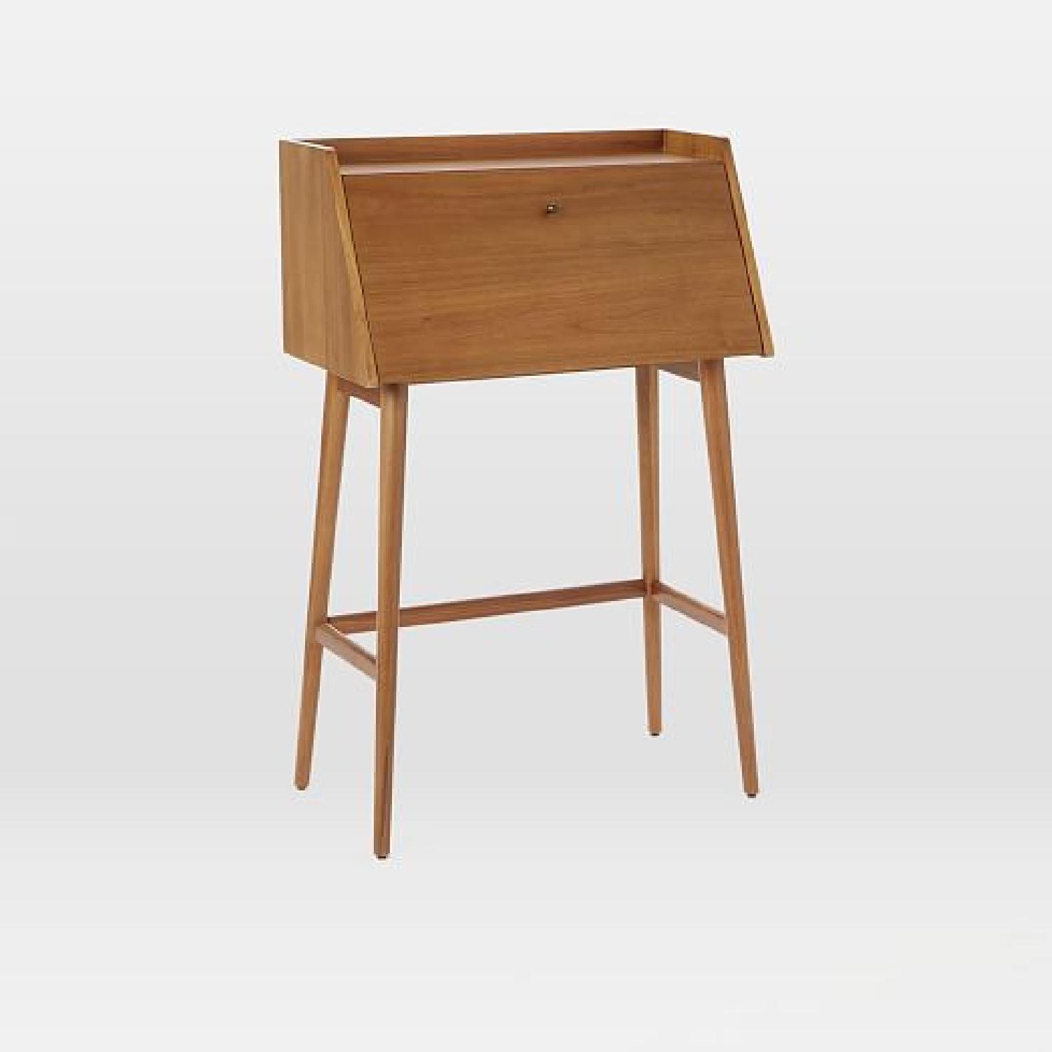 West Elm Mid-Century Mini Secretary Desk - image-8