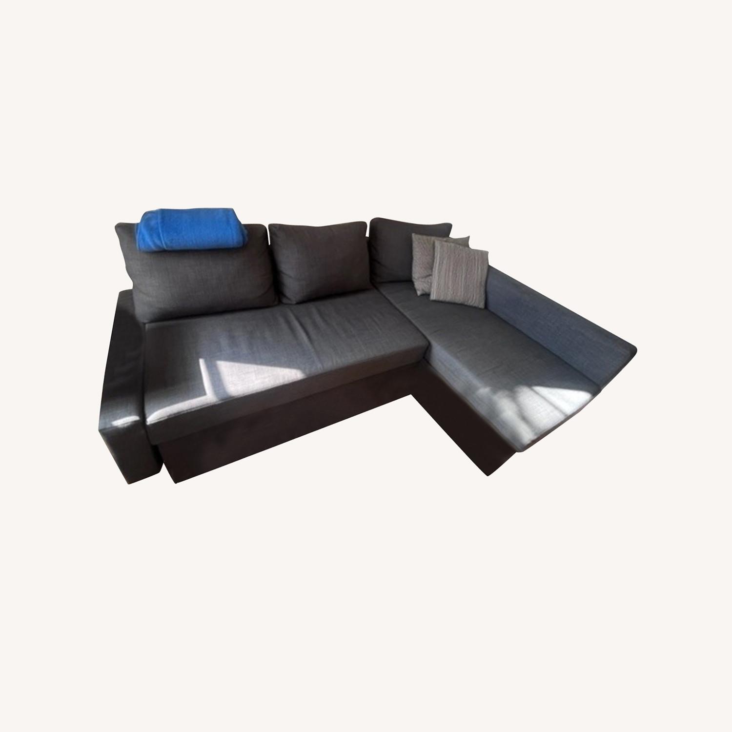 IKEA Sleeper Sectional, 3 Seat With Storage AptDeco