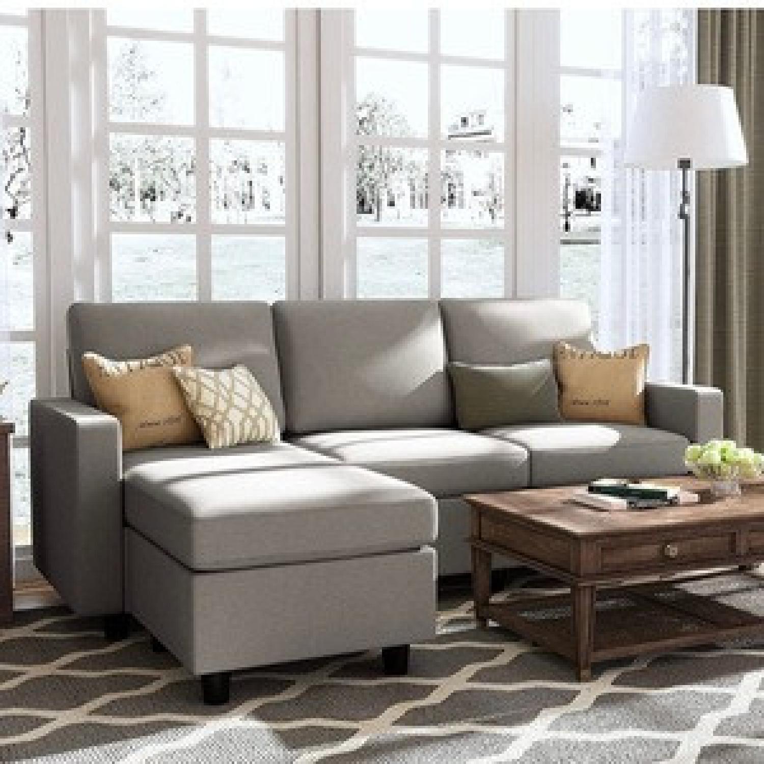 HONBAY L Shaped Sofa - image-3