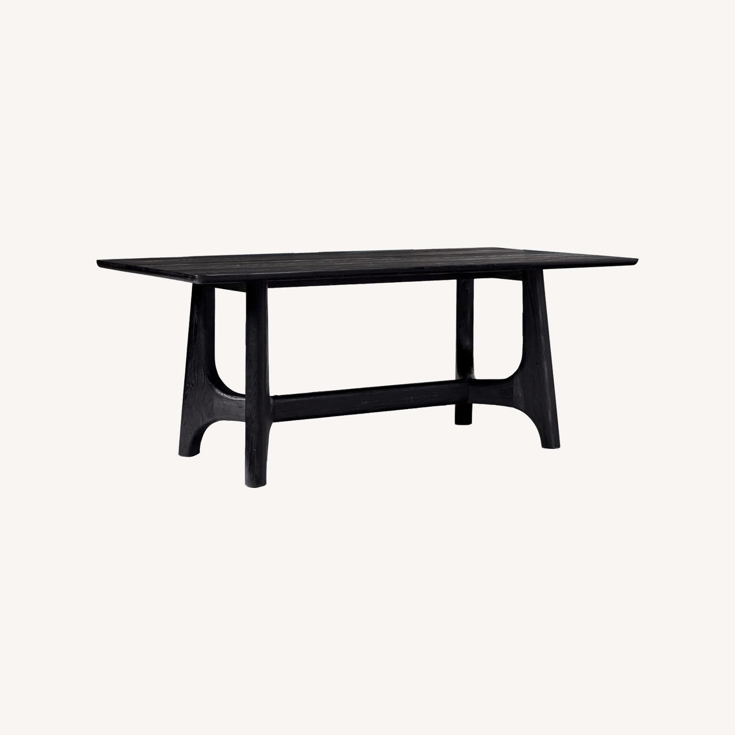 West Elm Tanner Solid Wood Dining Table 76" - image-0