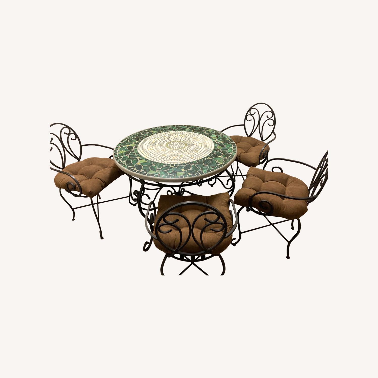 Frontgate Mosaic Dining Set - image-0
