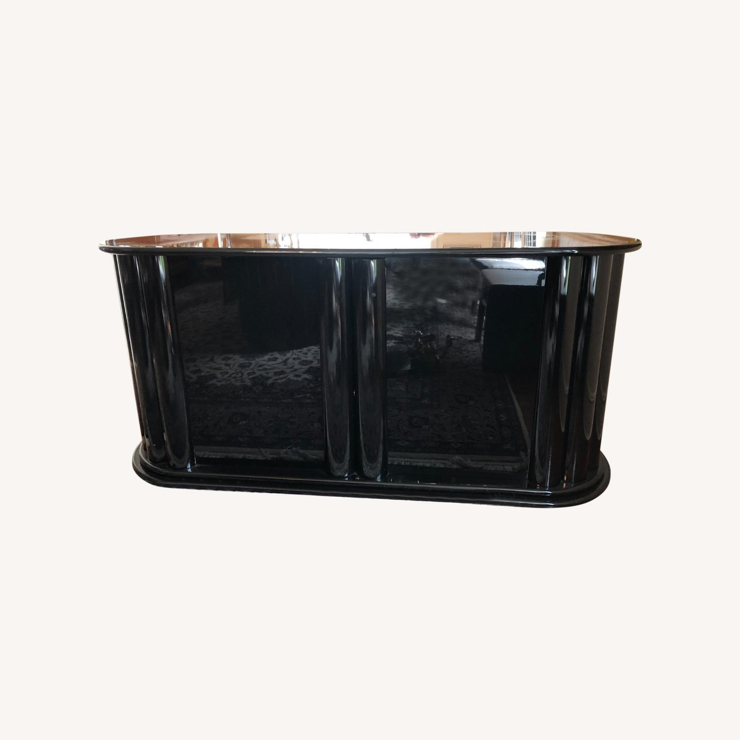 Black Lacquer Sideboard Credenza - image-0