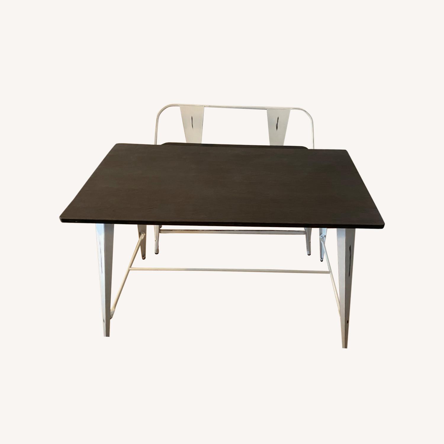 LumiSource Dining Table With Bench - image-0