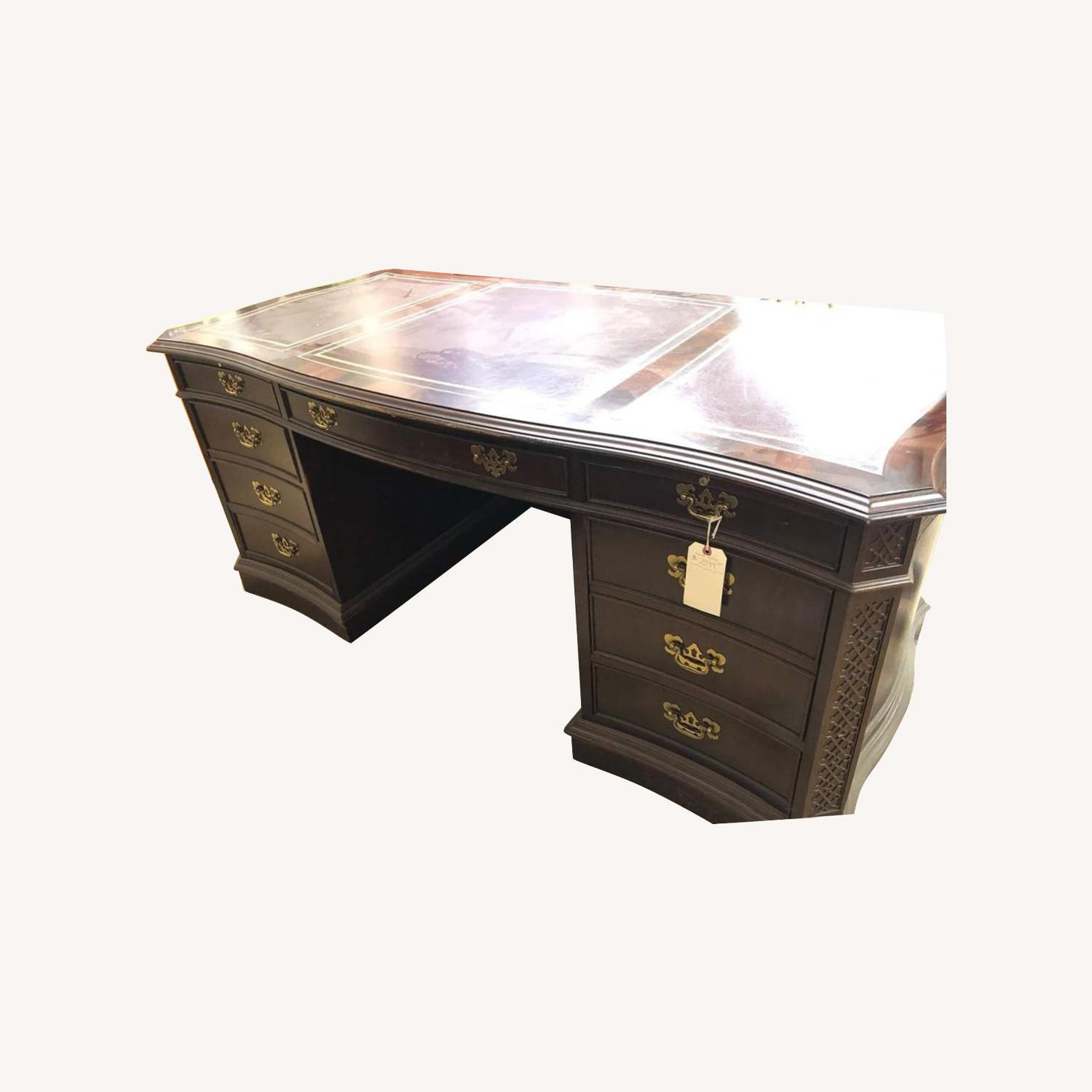 Vintage Sligh Executive Desk - image-0