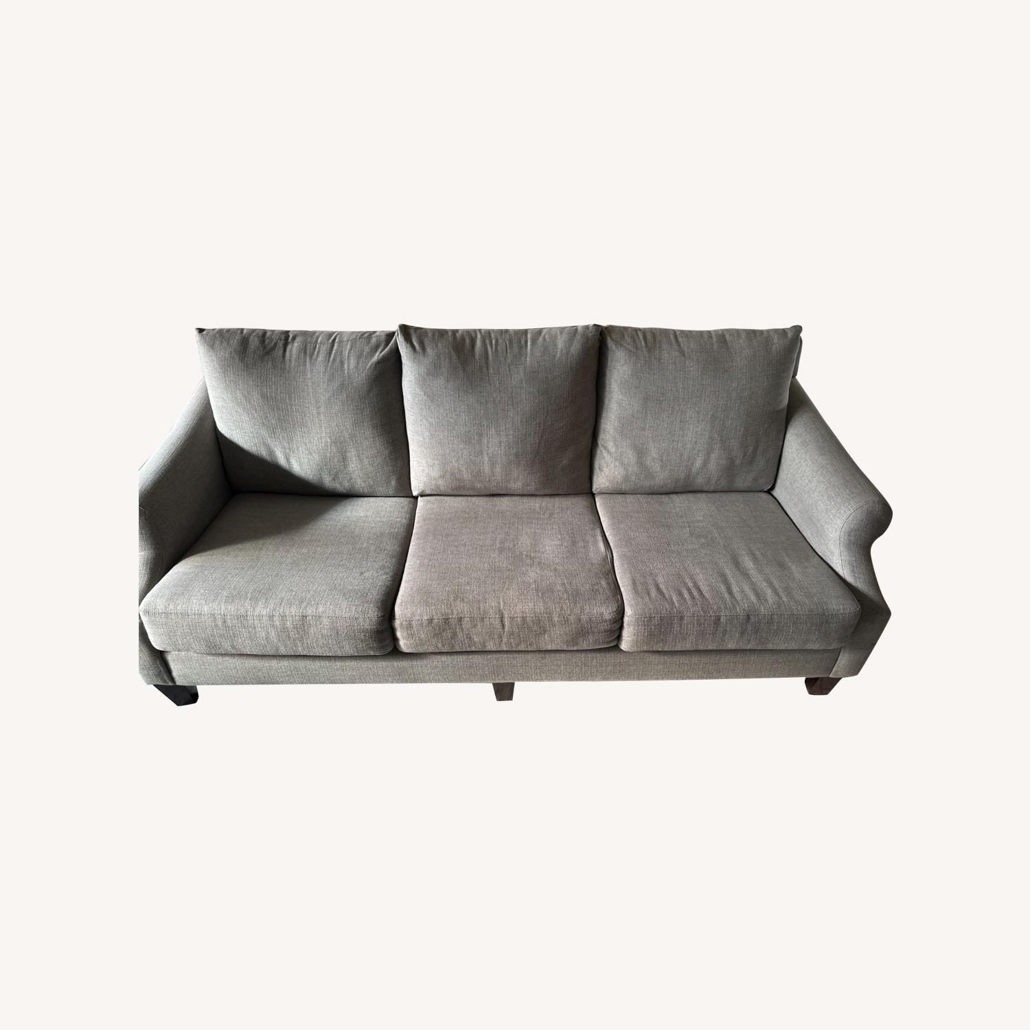 Raymour & Flanigan Grey Sofa - image-0