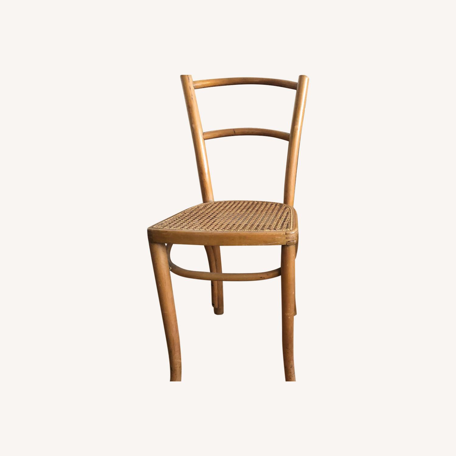 Michael Thonet Antique Bentwood Chairs w Caned Seats - image-0