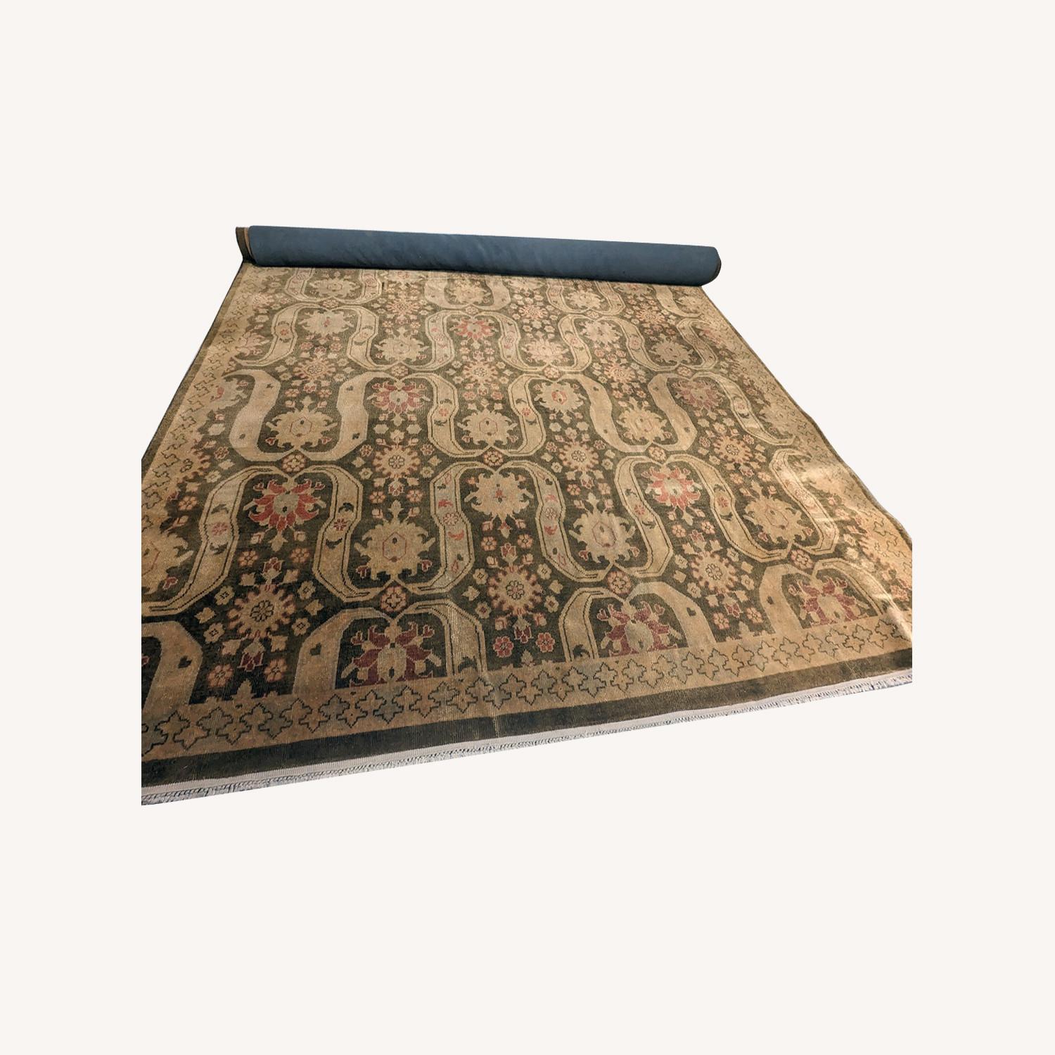 Handmade India Wool Rug - image-0