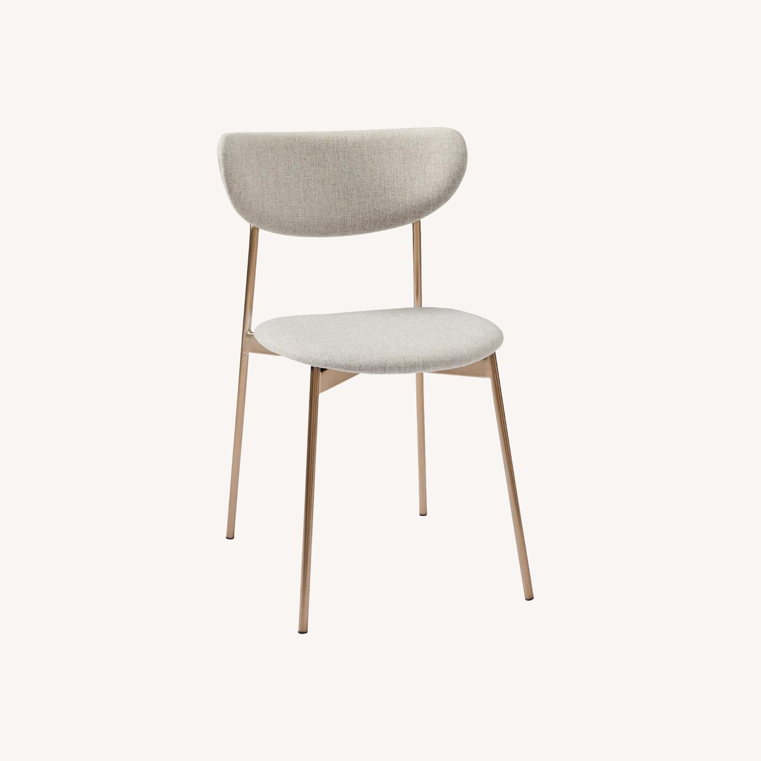 West Elm Mid-Century Modern Petal Dining Chair - image-0