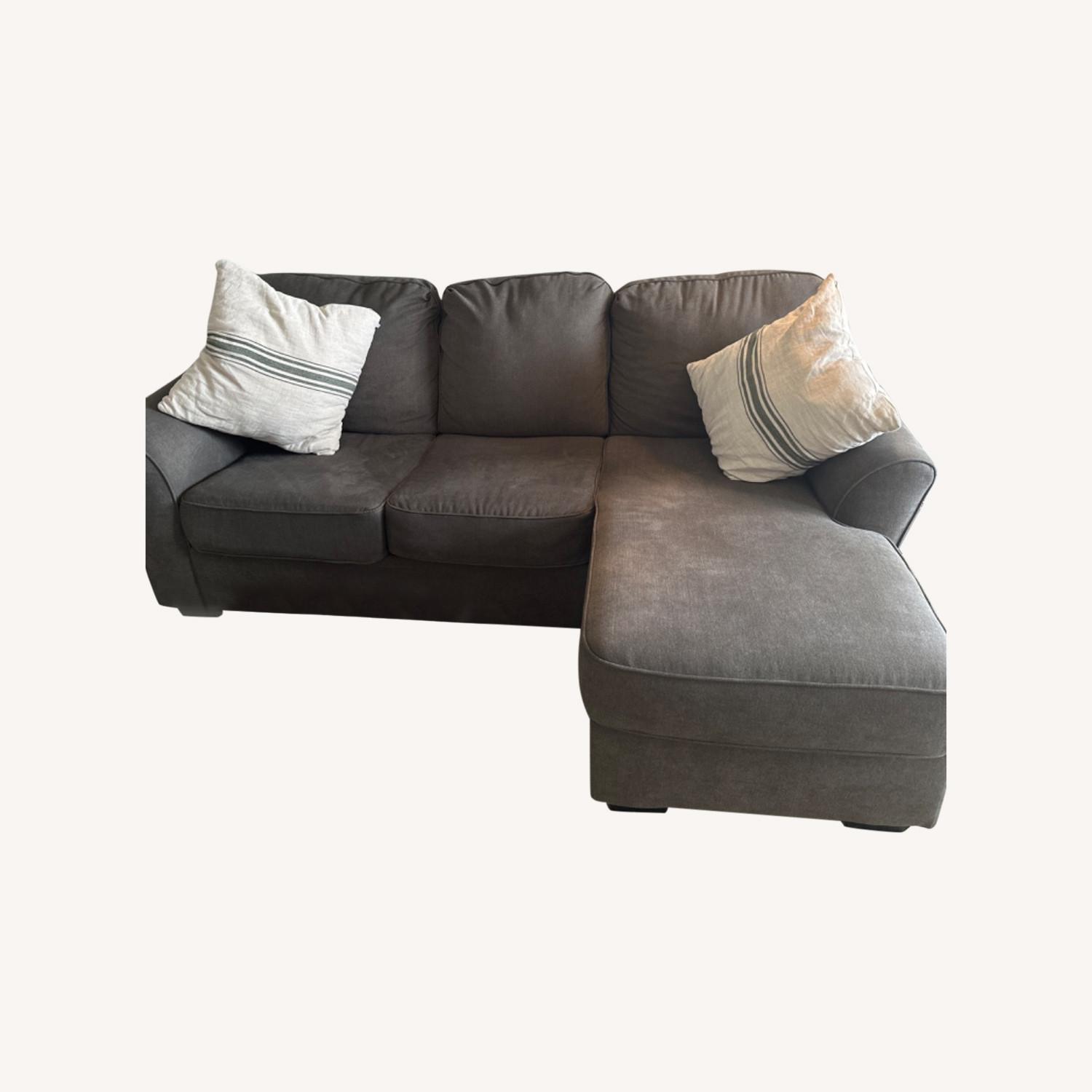 Living Spaces Sectional - image-0