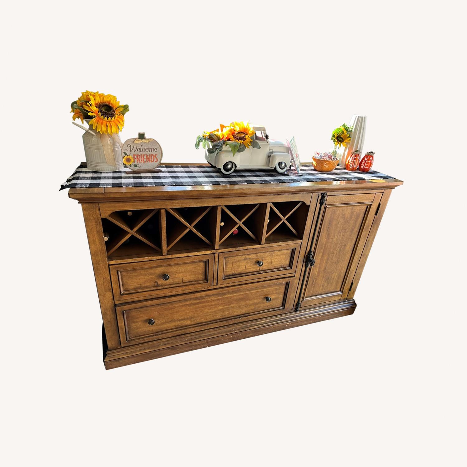Wine Rack Credenza - image-0