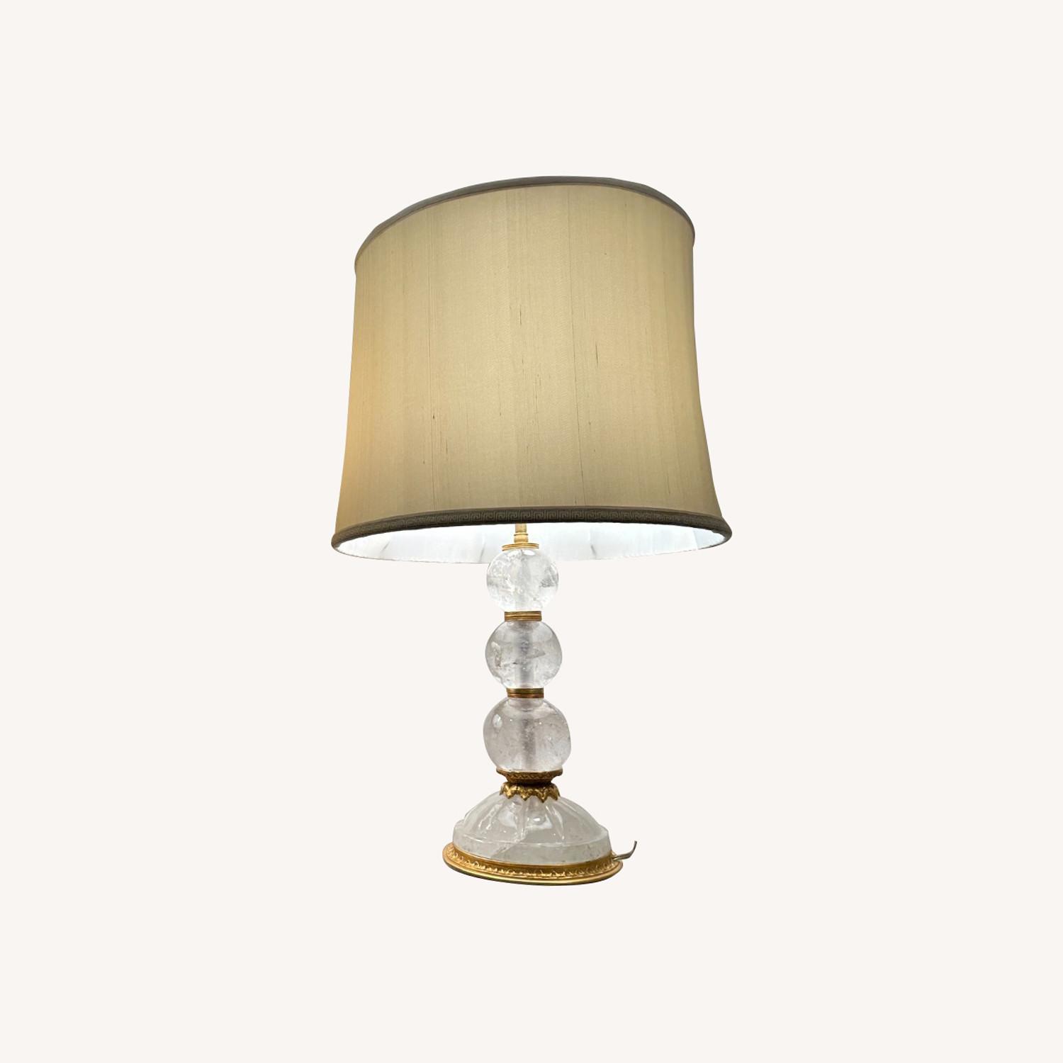 Vintage Style Crystal Lamps - image-0