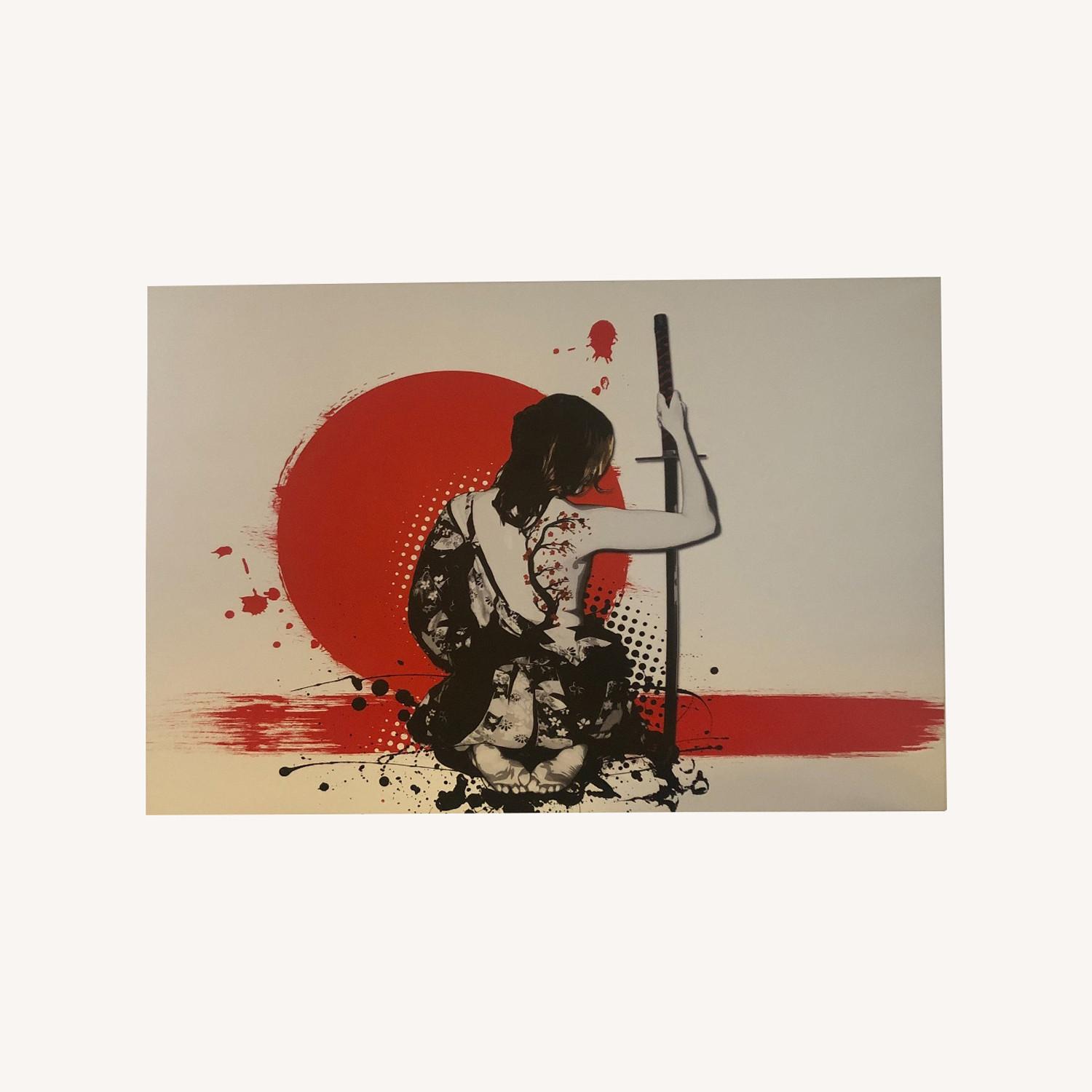 Female Samurai Painting - image-0