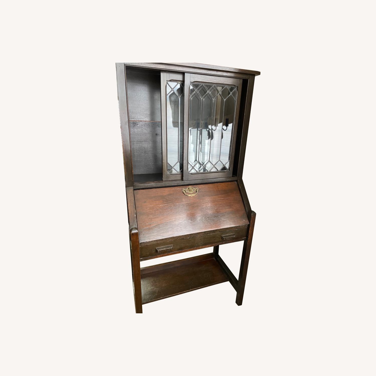 Antique Arts & Crafts Desk - image-0