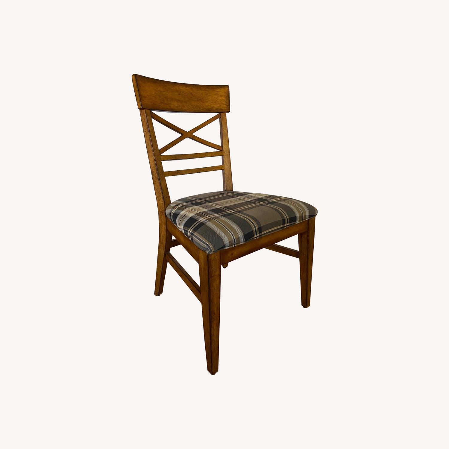 Ethan Allen Dining Chair (Brown) AptDeco