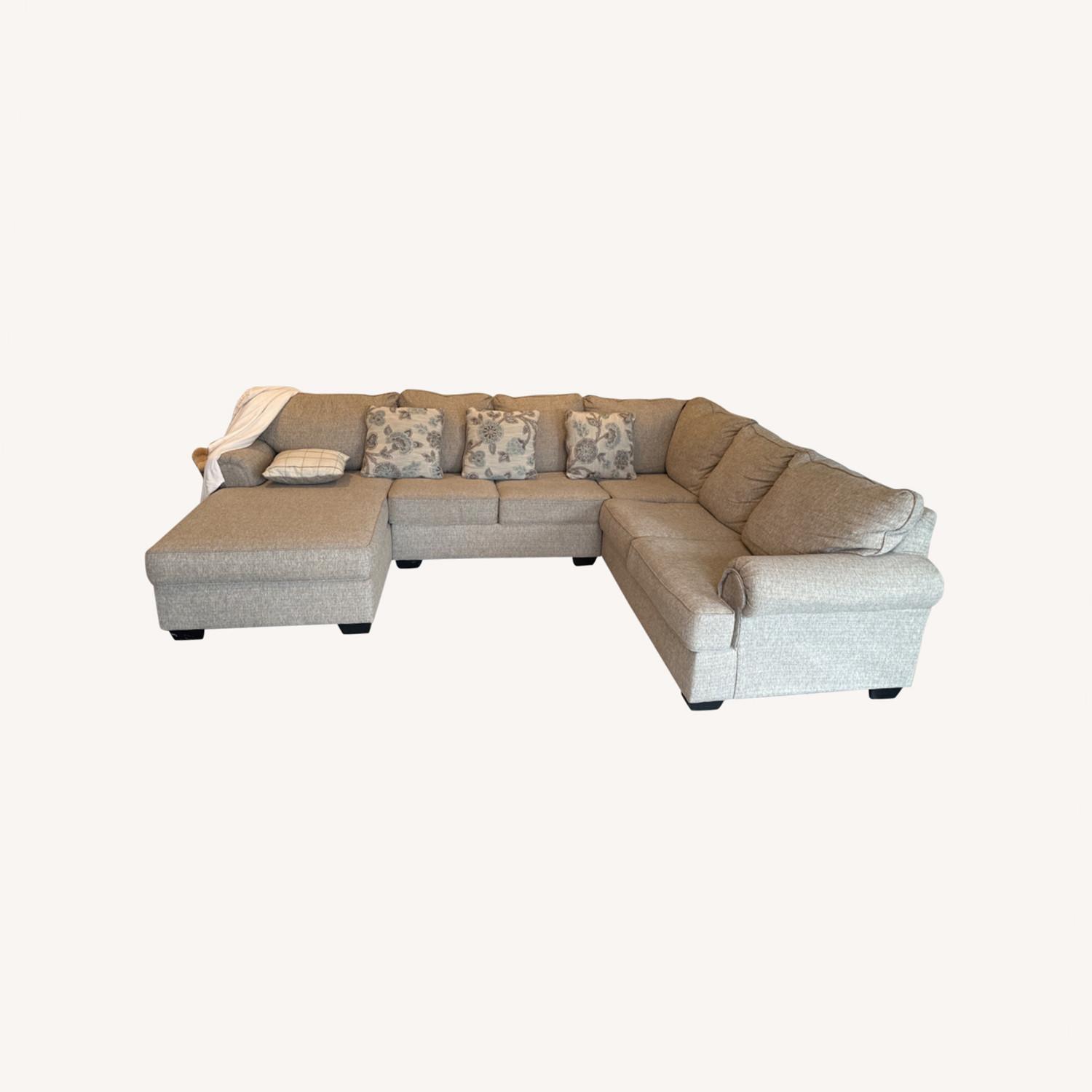 Ashley Furniture 3 Piece Sectional Sofa - image-0