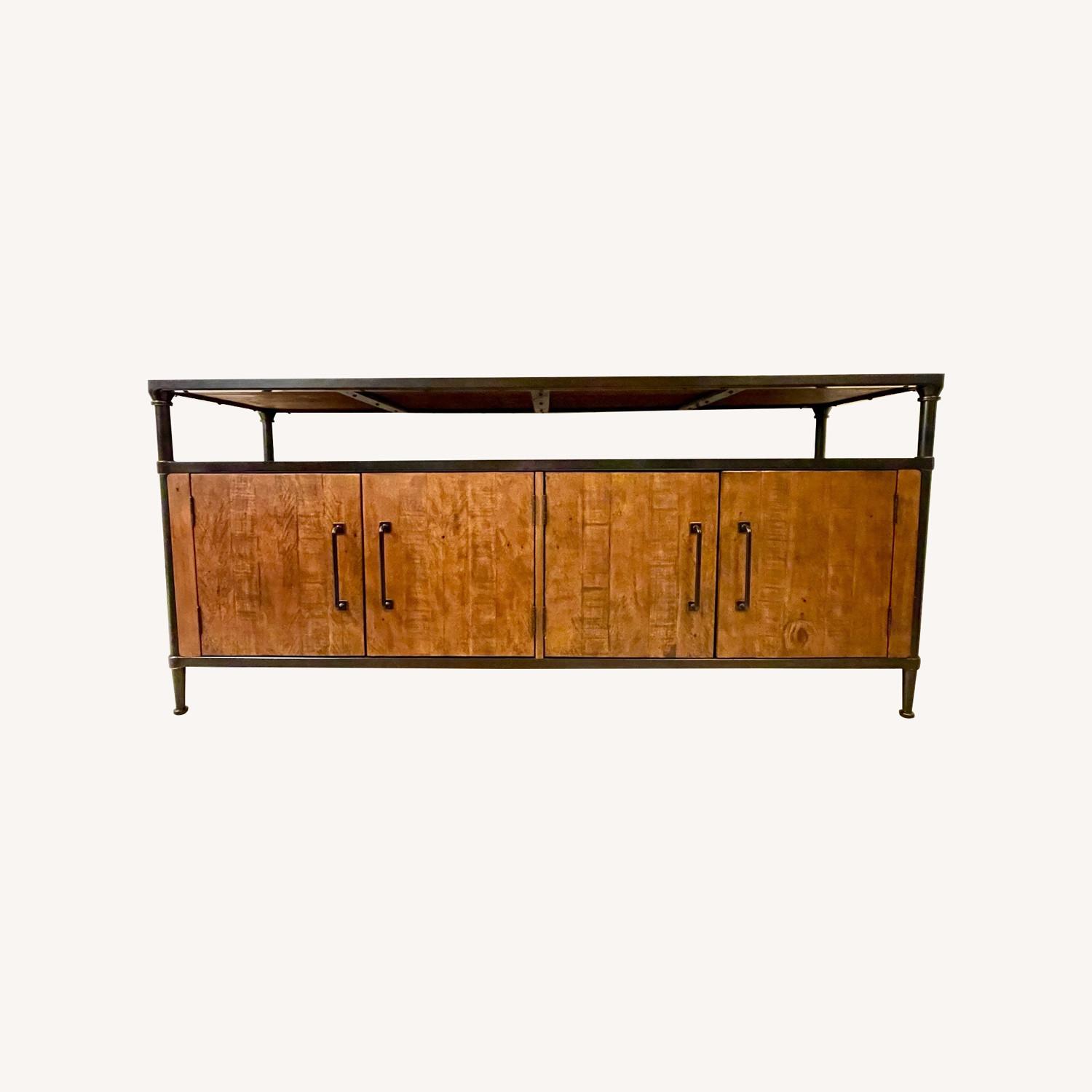 Pottery Barn Reclaimed Wood Media Console AptDeco