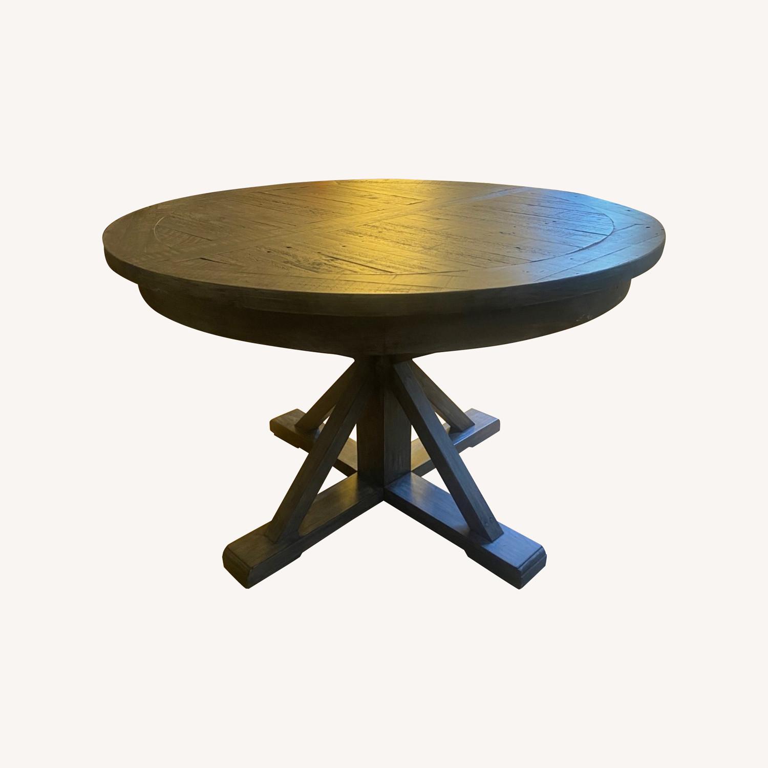 Pottery Barn Extending Dining Table - image-0