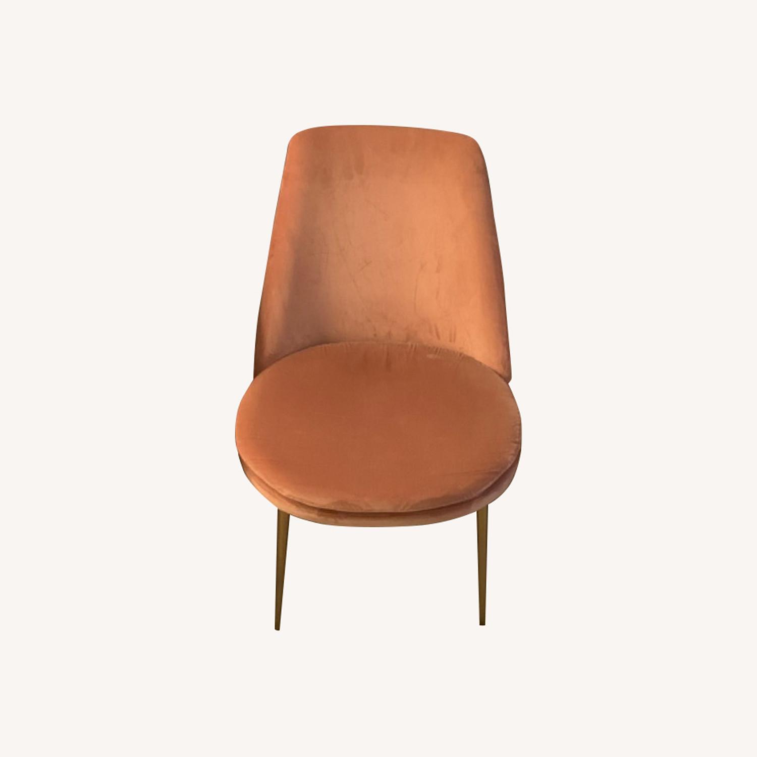 West Elm Velvet Finley Dining Chairs AptDeco