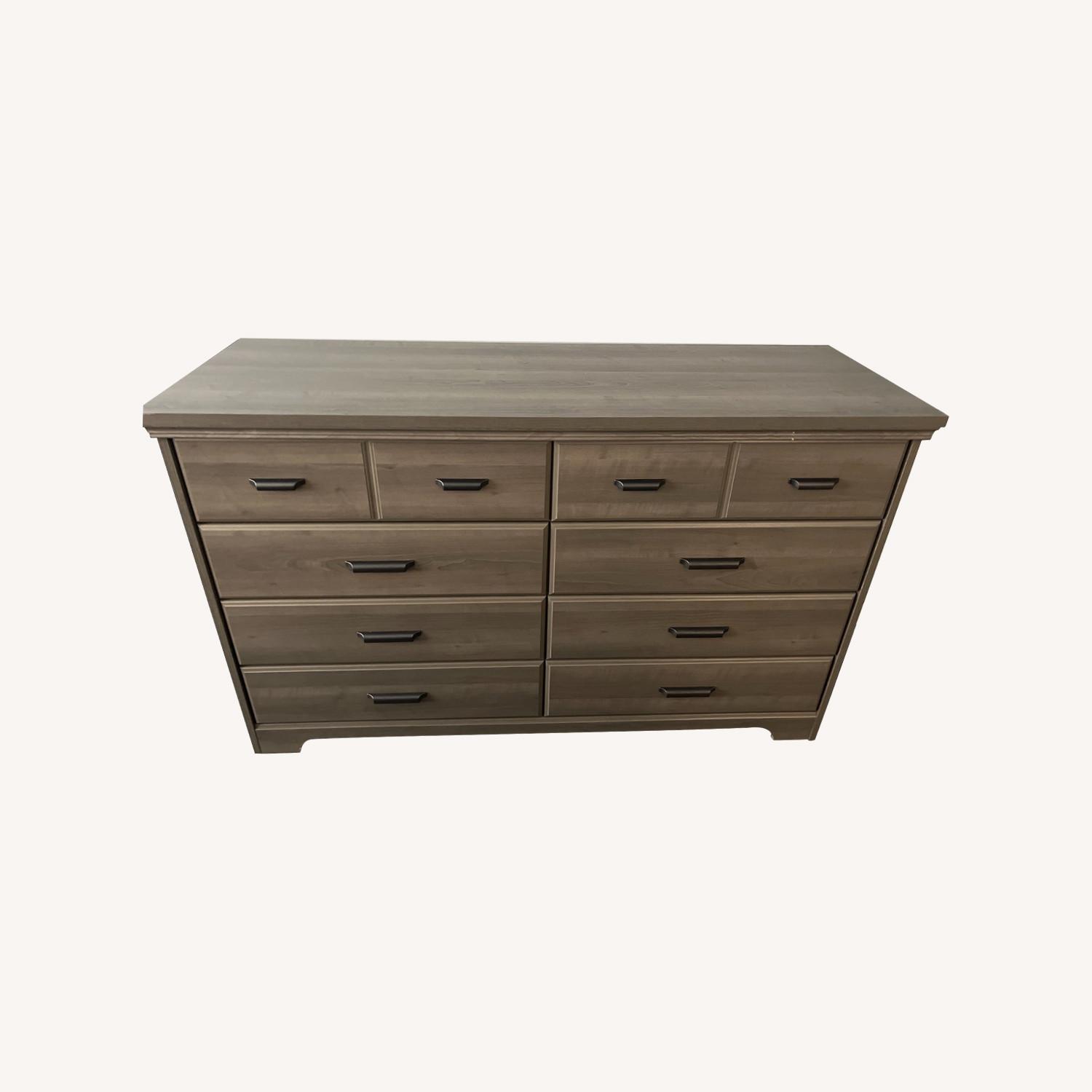 South Shore Furniture Gray Maple Dresser AptDeco