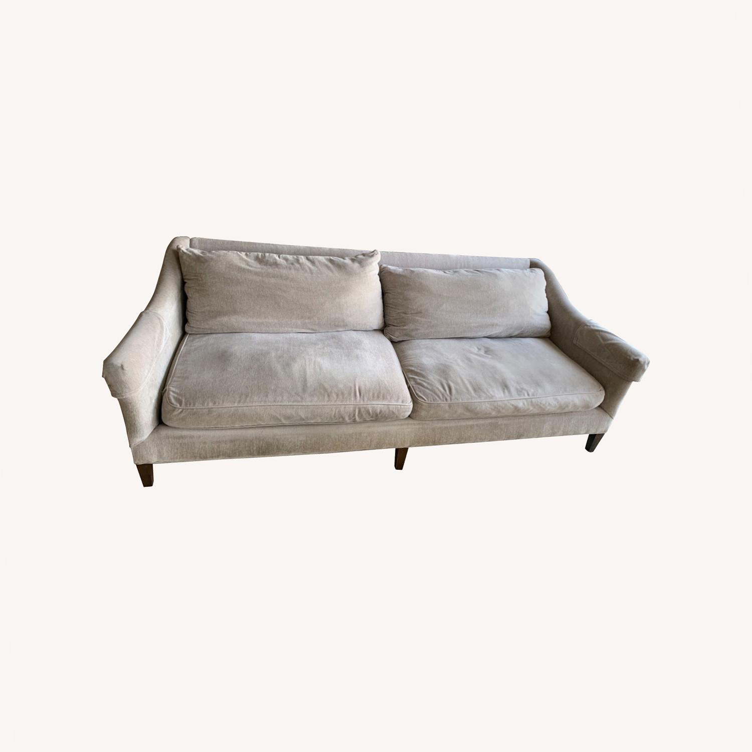 Crate & Barrel Grey Keely Sofa - image-0