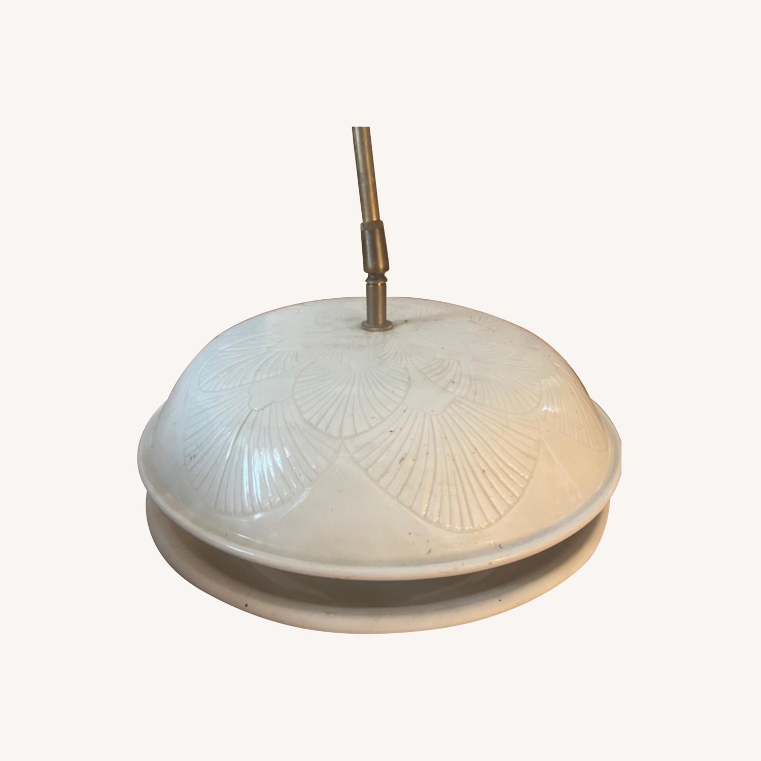 Vintage Ceramic Pendant Light - image-0