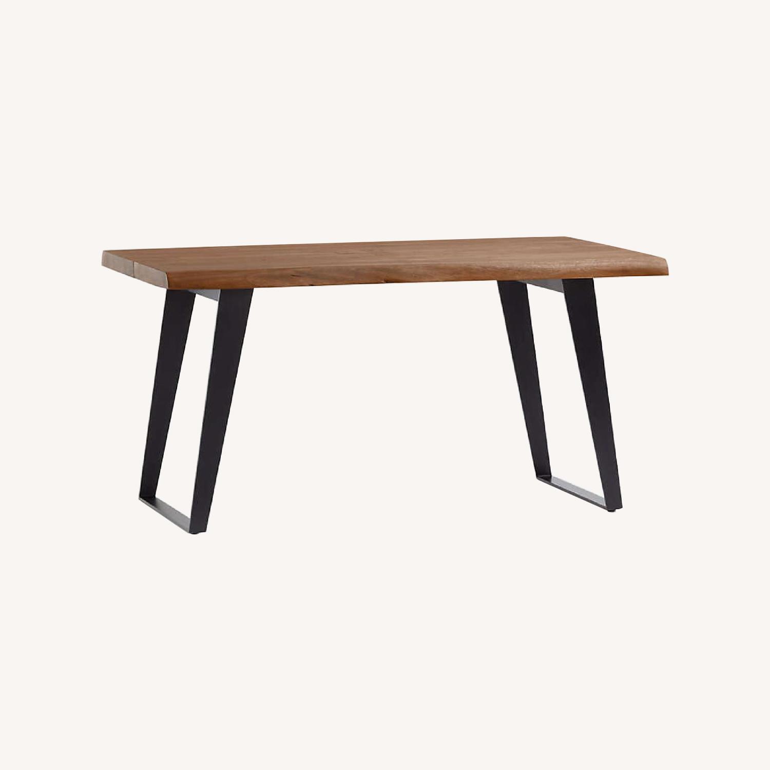 Crate and Barrel Solid Wood Dining Table - image-9