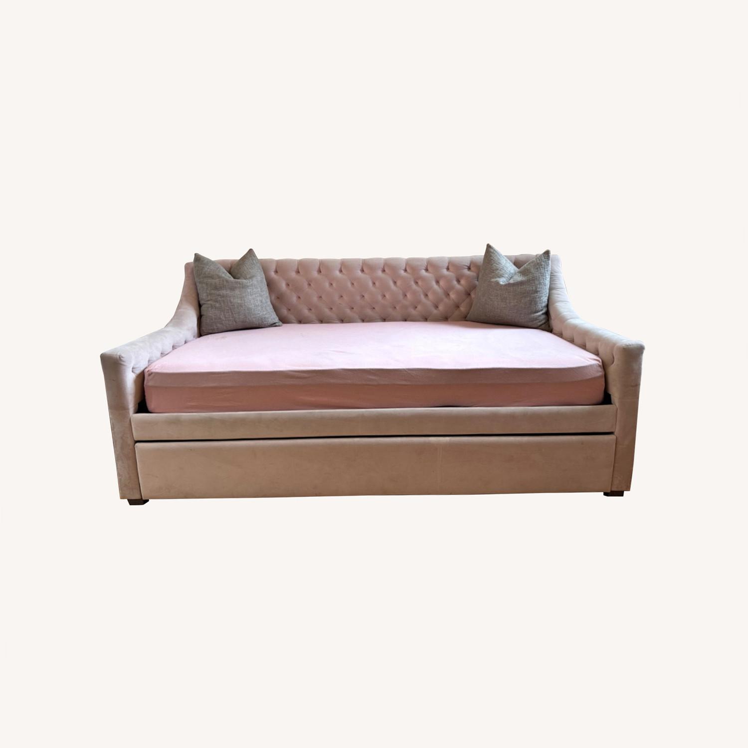 Twin Upholstered Daybed with Trundle - image-0