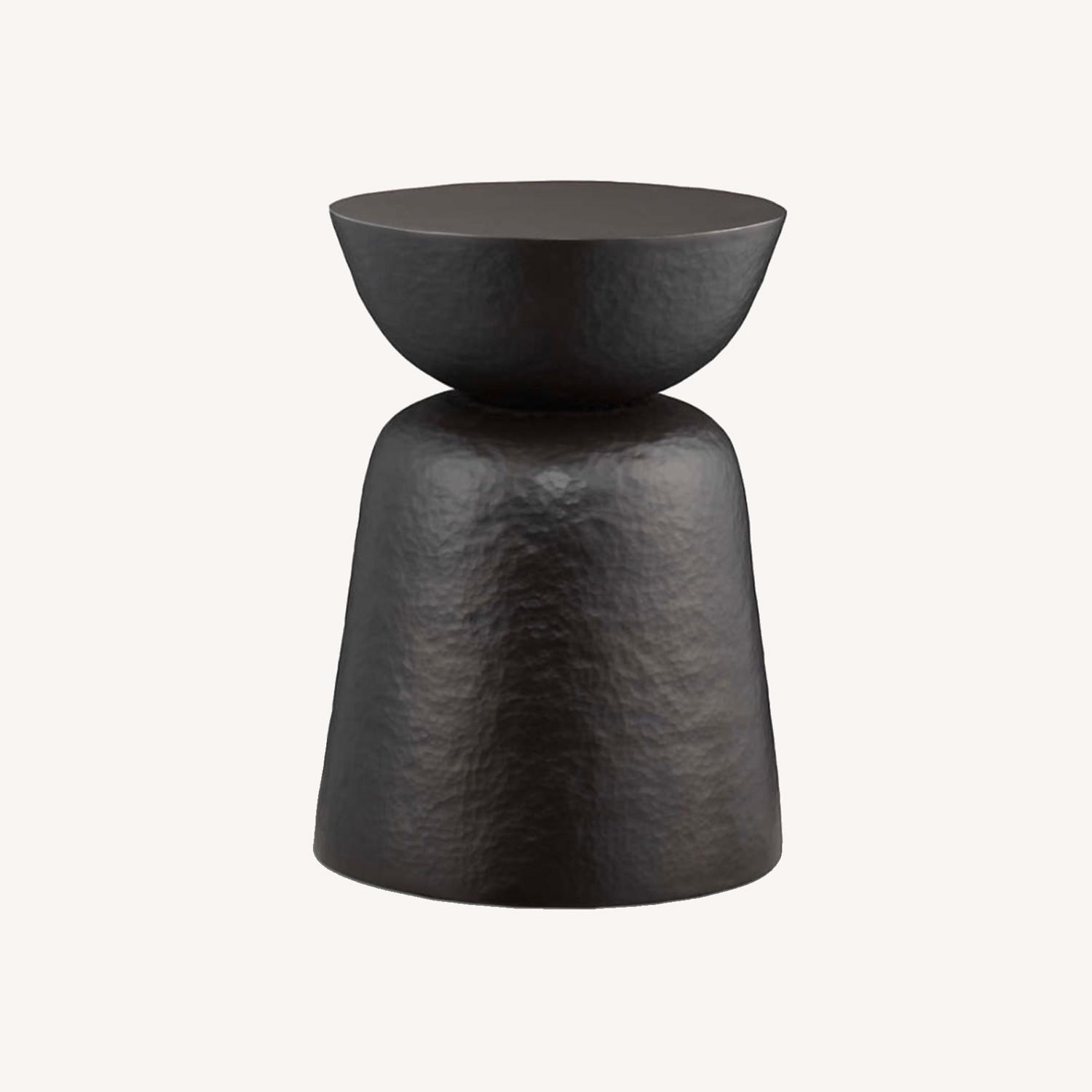 Crate & Barrel Fernando Round Accent Table - image-0