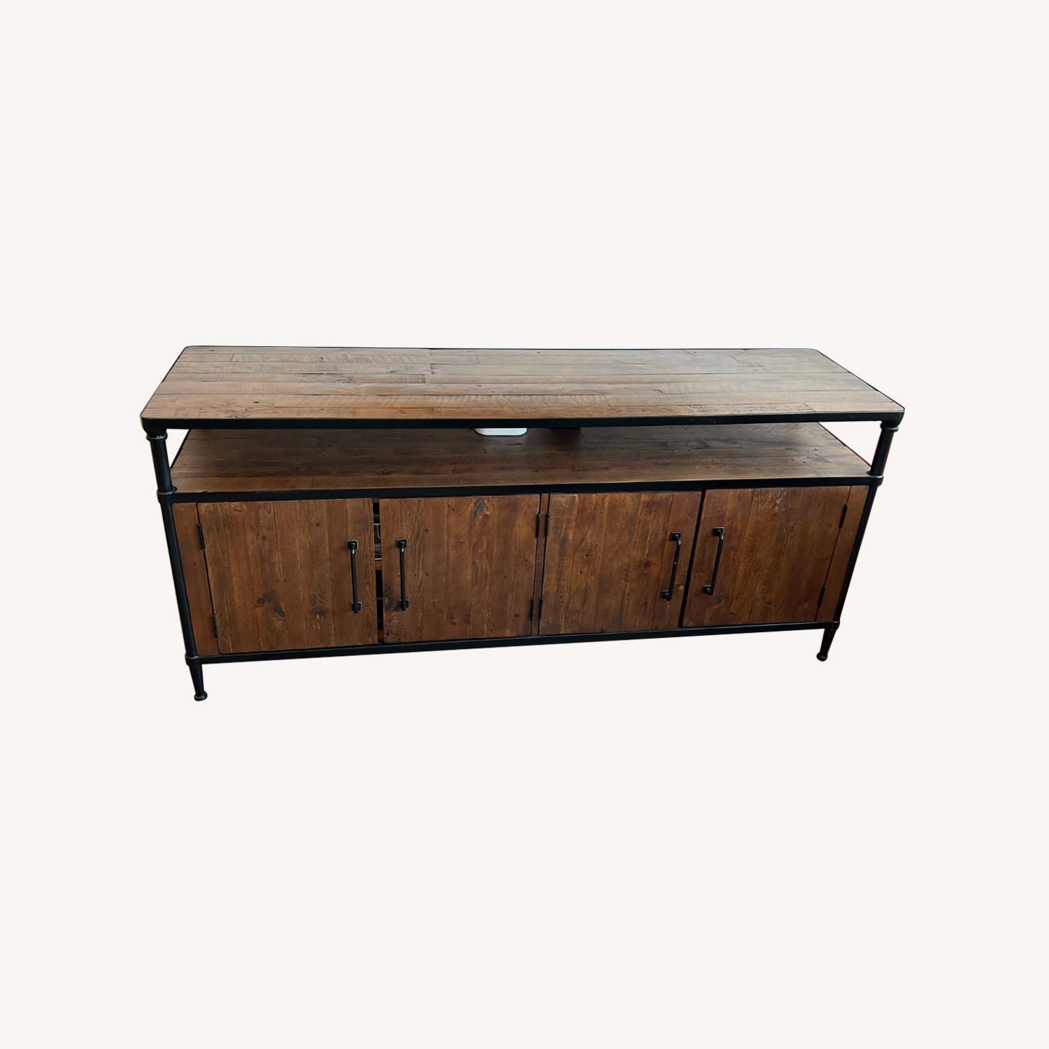 Pottery Barn Juno Reclaimed Wood Media Console - image-0