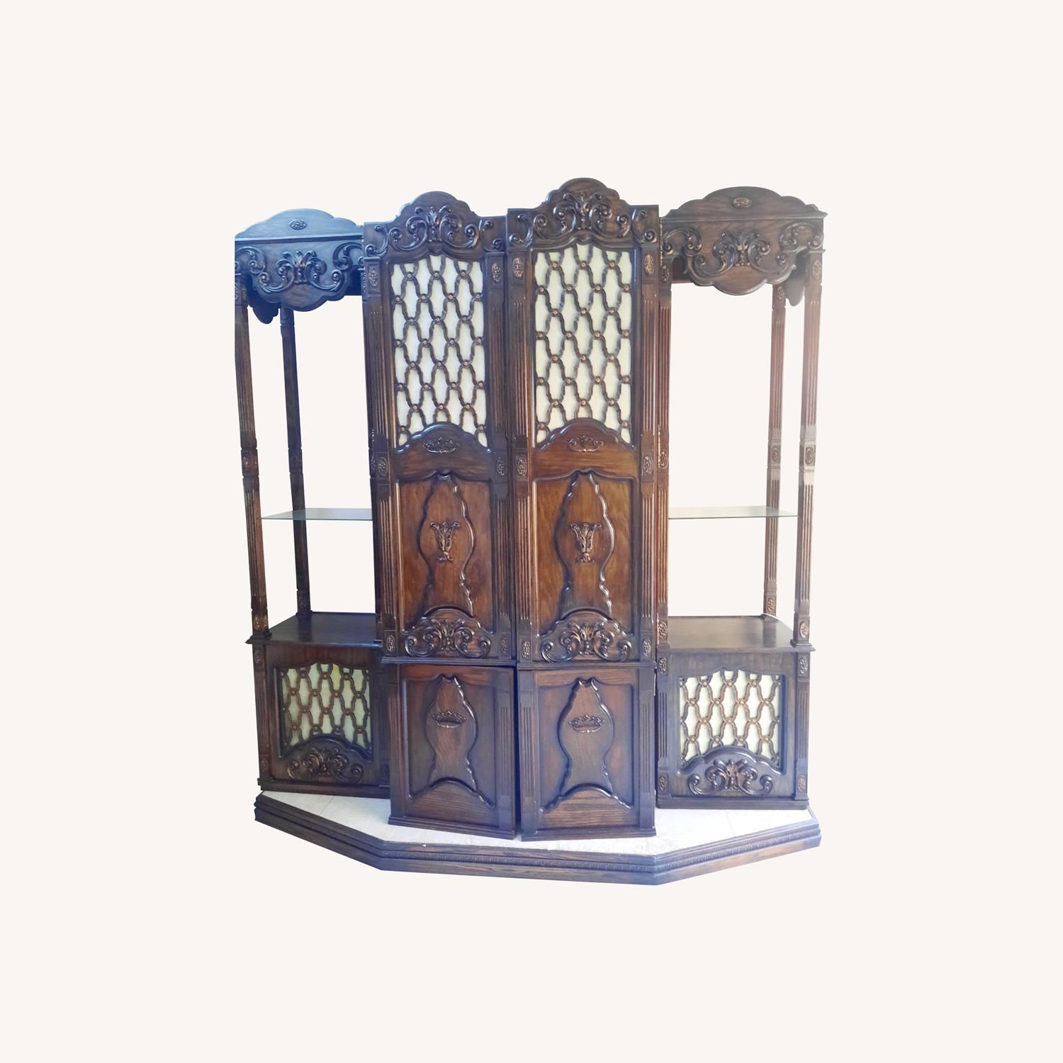 Mid 70"s Antique Entertainment Center - image-0