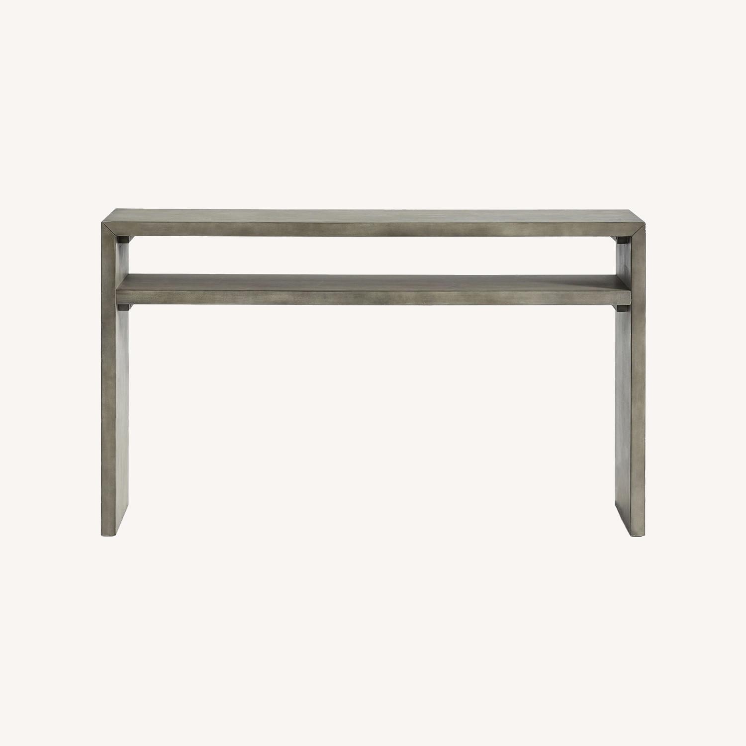 Pottery Barn Byron Waterfall Console Table - image-0