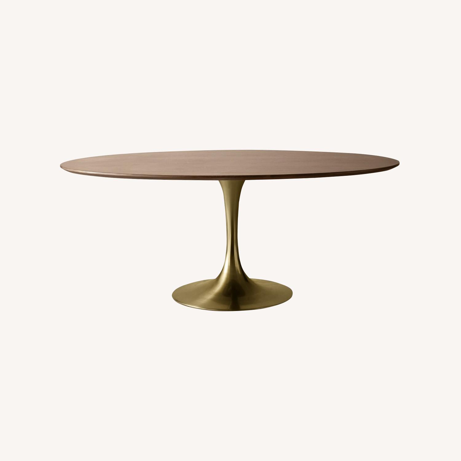 Williams Sonoma Tulip Pedestal Dining Table AptDeco
