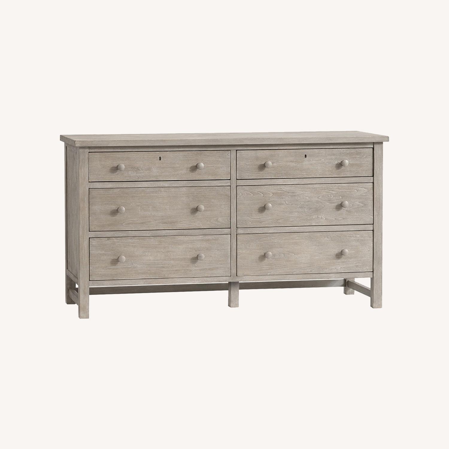 Pottery Barn Farmhouse 6Drawer Dresser AptDeco