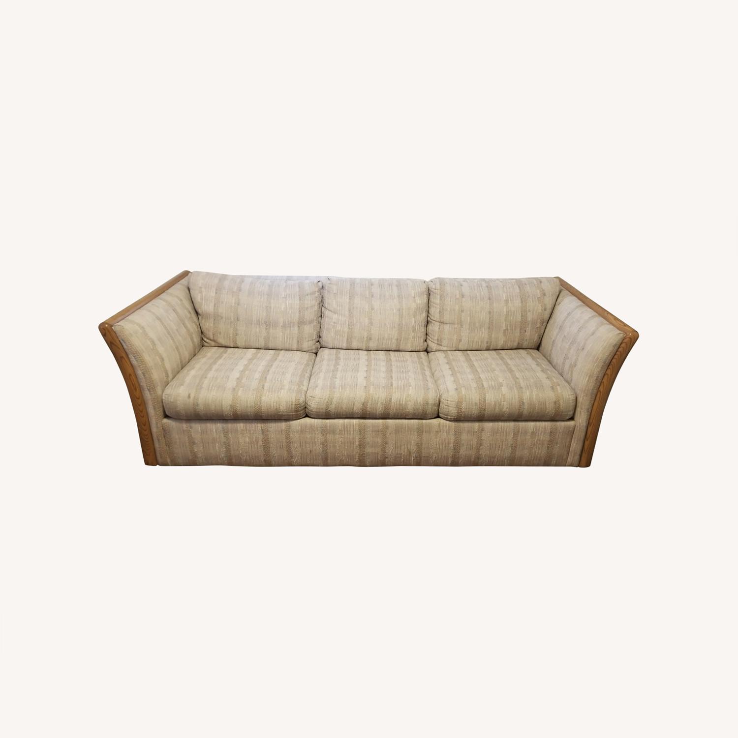 Overstuffed Comfortable Sleeper Sofa - image-0