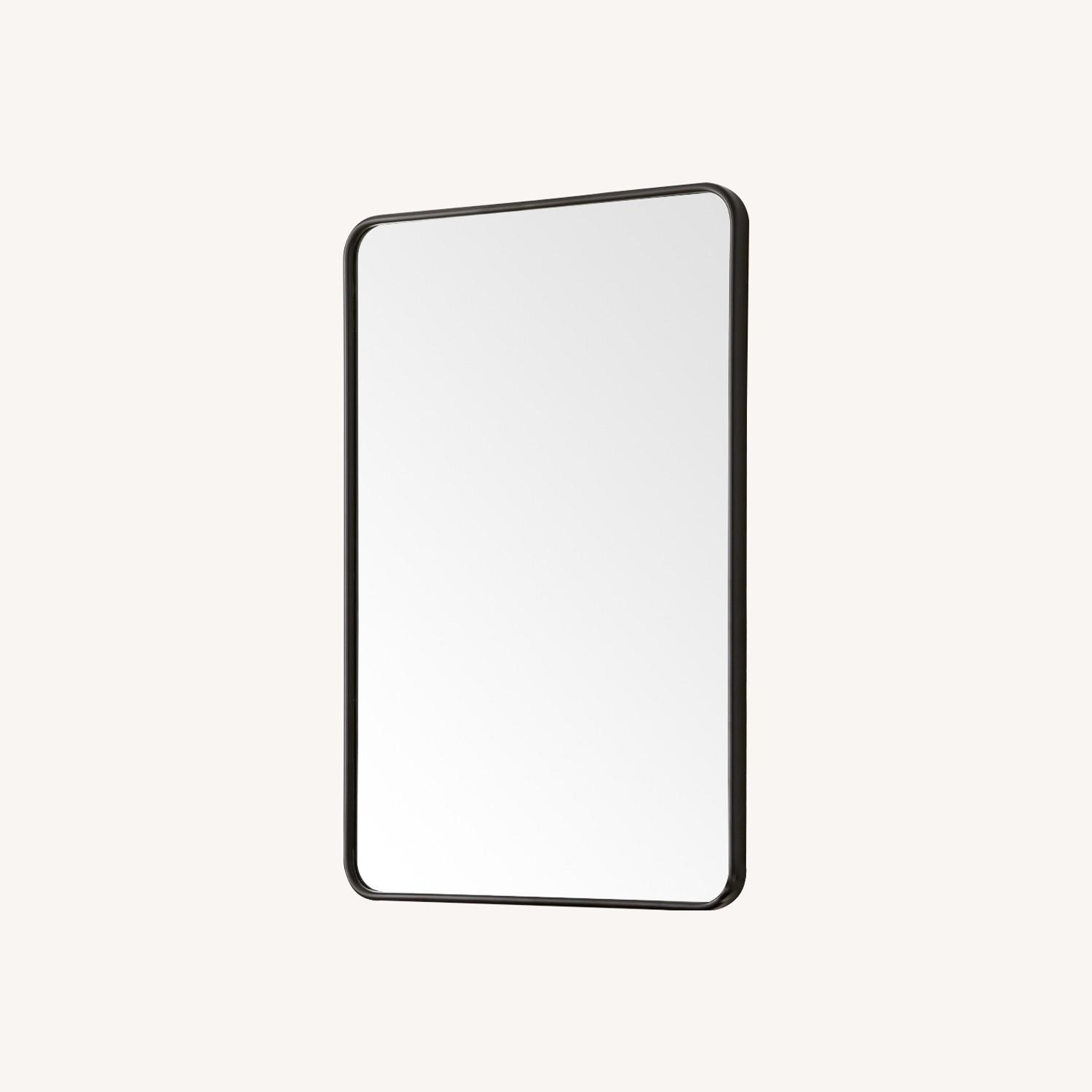 West Elm Modern Streamline Wall Mirror AptDeco