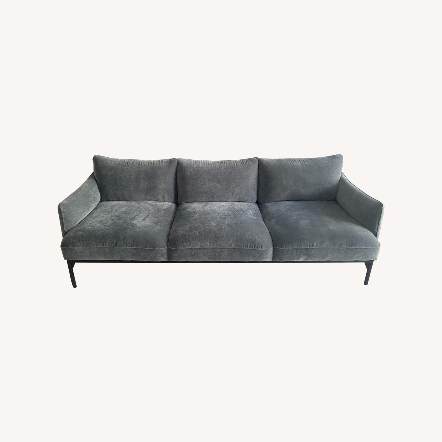 West Elm Penn Black Sofa - image-0