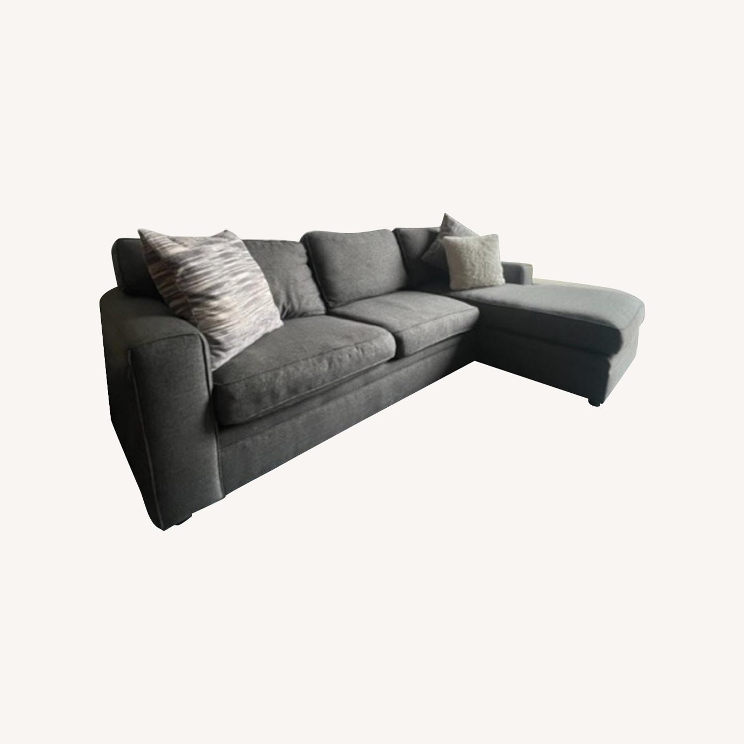 Pottery Barn Pearce Chaise Sectional Sofa AptDeco