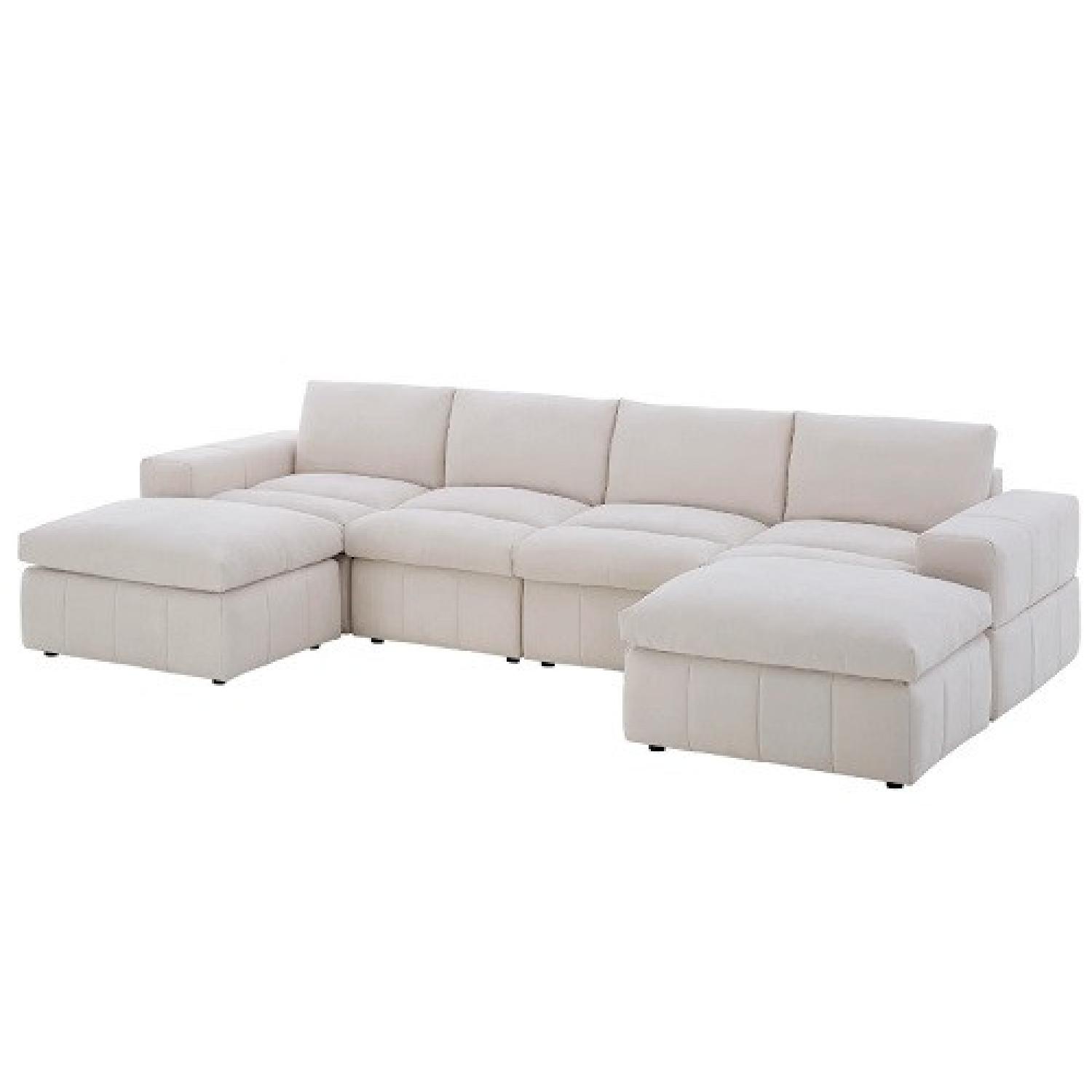 Greyleigh Anchoretta 6 Piece Upholstered Sectional AptDeco