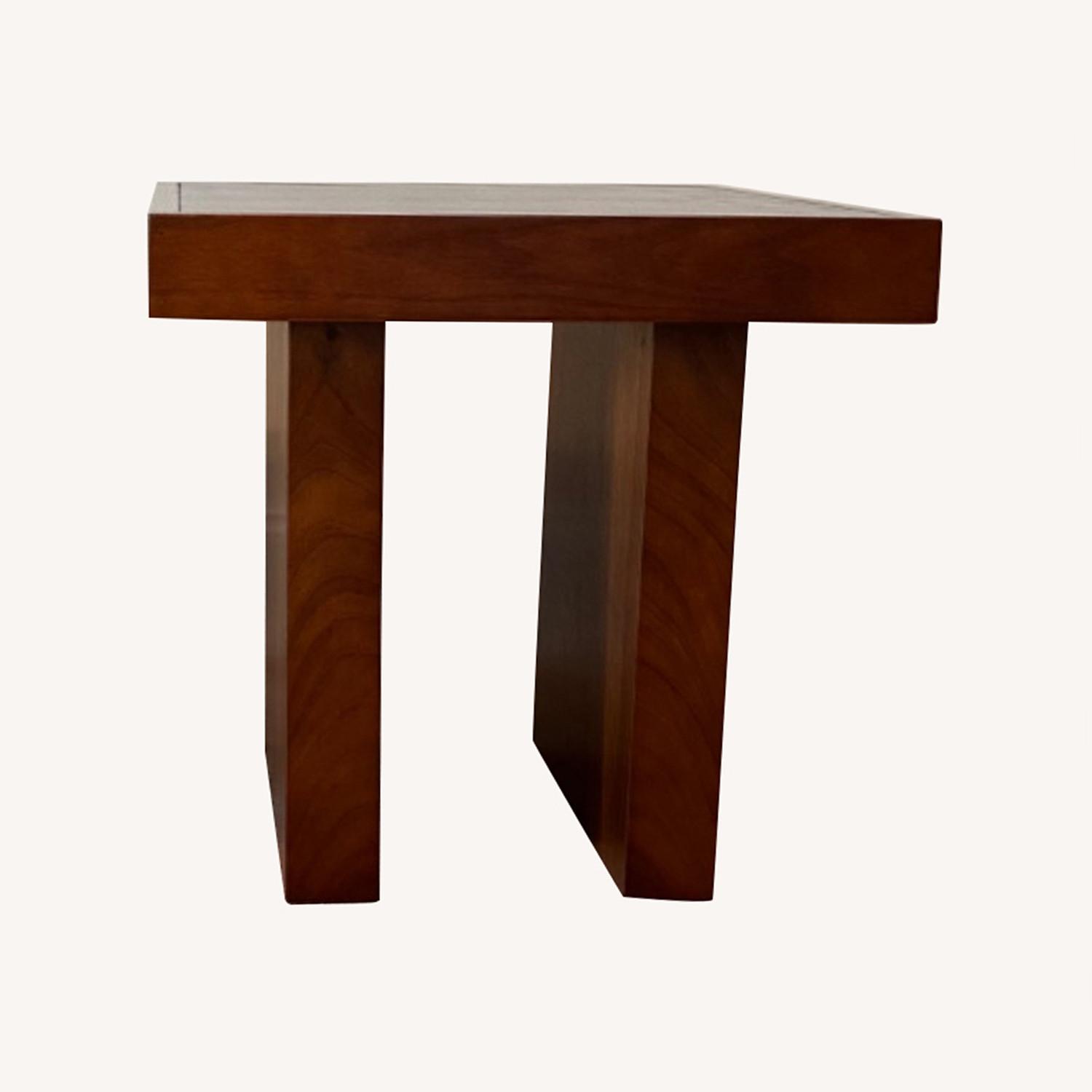 Solid Wood Side Tables Set (2) AptDeco