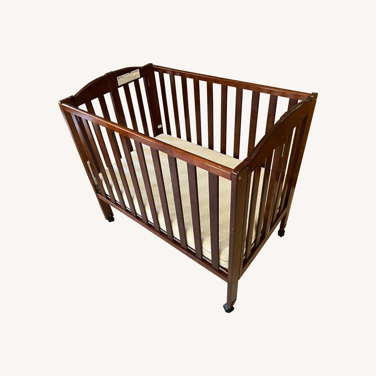 Pottery Barn Wooden Crib - image-0