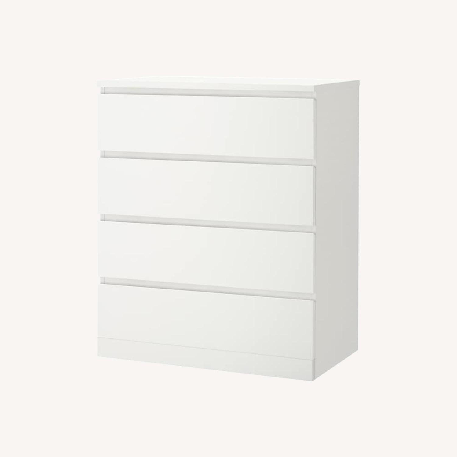 ikea white dresser malm A Simply Beautiful Makeover with O'verlays SIMPLY BEAUTIFUL EATING The MALM dressing table by IKEA is a versatile piece that doubles as a desk or a stylish storage solution IKEA Malm Dresser Hack for